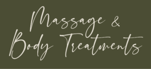 Massage and body treatments in Bromyard